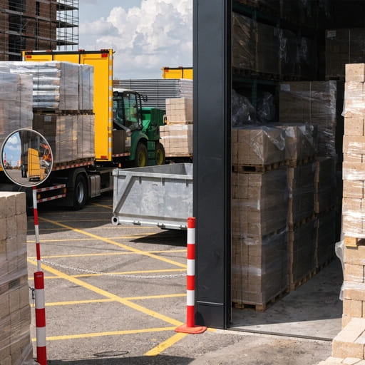 Будівельний об'єкт і команда на майданчику