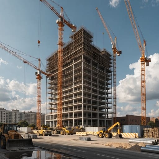 Будівельний об'єкт у Києві